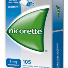 Nicorette Icemint Gum 2 mg léčivá žvýkací guma 105