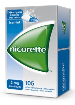 Nicorette Icemint Gum 2 mg léčivá žvýkací guma 105