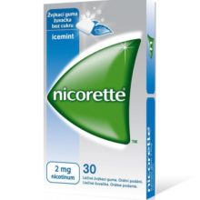 Nicorette Icemint Gum 2 mg léčivá žvýkací guma 30