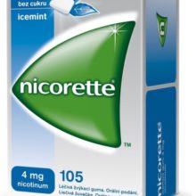 Nicorette Icemint Gum 4 mg léčivá žvýkací guma 105