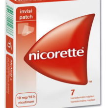 Nicorette Invisipatch 10mg/16h náplast 7x10mg