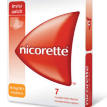 Nicorette Invisipatch 15mg/16h náplast 7x15mg