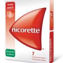 Nicorette Invisipatch 25mg/16h náplast 7x25mg