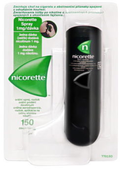 Nicorette ústní sprej 13.2ml 150 dávek