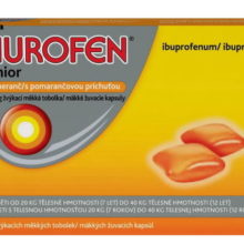 Nurofen Junior Pomeranč 100mg cps.mdm. 12ks