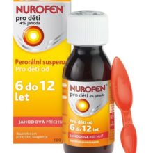 Nurofen pro děti 4% Jahoda 100ml