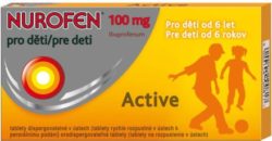 Nurofen pro děti active 12 x 100mg