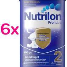 Nutrilon 2 Good Night 800g SIXPACK