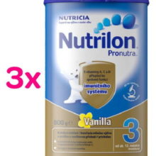 Nutrilon 3 Vanilka 3 x 800g