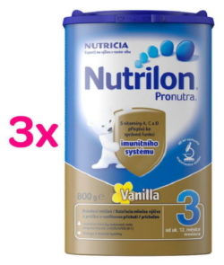 Nutrilon 3 Vanilka 3 x 800g