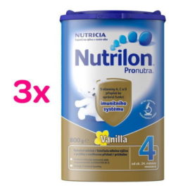 Nutrilon 4 Vanilka 3 x 800g