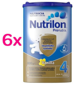 Nutrilon 4 Vanilka 800g SIXPACK