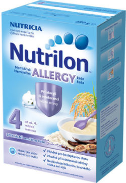 Nutrilon Allergy kaše nemléčná 250g 4M