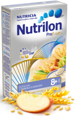 Nutrilon Profutura mléčná kaše 7 cereálií a ovoce 225g 8M