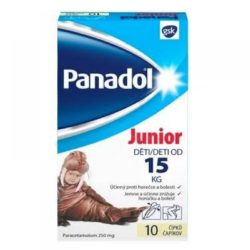 PANADOL Junior rektální čípky SUP 10x250 mg