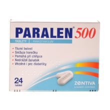 PARALEN 500 mg 24 tablet