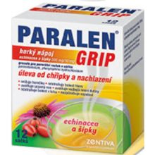 PARALEN GRIP horký nápoj echinacea a šípký 12 sáčků