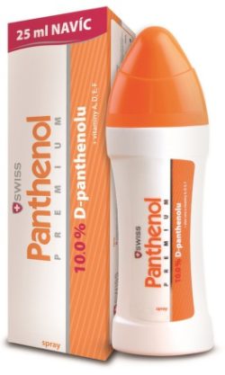 Panthenol 10% Swiss PREMIUM spray 150+25ml Zdarma