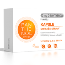 Panthenol Omega Kapsle 40mg cps.60