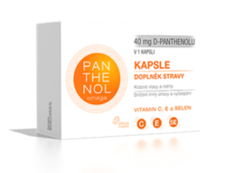 Panthenol Omega Kapsle 40mg cps.60