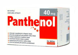 Panthenol kapsle 60 x 40 mg