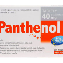 Panthenol tablety 40 mg tablety 24