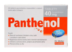 Panthenol tablety 40 mg tablety 24