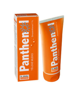 Panthenol tělové mléko 7 % 200ml Dr.Müller