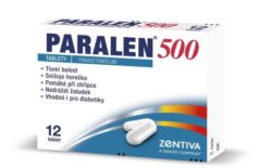 Paralen 500 perorální tablety 12 x 500 mg