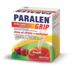 Paralen grip horký nápoj Třešeň 12 sáčků