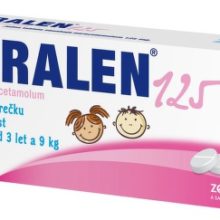 Paralen tablety 20 x 125 mg
