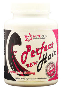 Perfect HAIR new - methionin 500 mg tablety 100