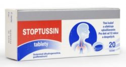 Stoptussin tablety perorální tablety neobalená forma přípravku 20