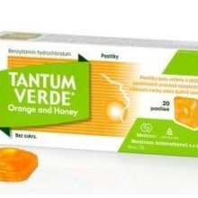 Tantum Verde Orange and Honey orm.pas. 20x3mg