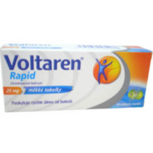 VOLTAREN Rapid 25mg 20 měkkých tobolek