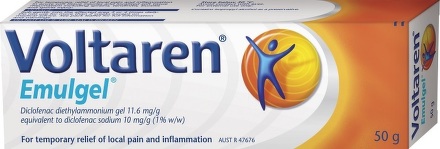 Voltaren Emulgel 10mg/g gel 50g tuba lam.