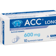 ACC LONG 600 mg 10 šumivých tablet