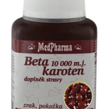 MedPharma Beta karoten 10.000 m.j.+ Panthenol + PABA tob.37
