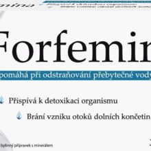 Forfemina přípravek na odvodnění těla cps.30