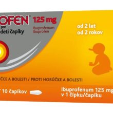 Nurofen Pro děti 125 mg 10 čípků