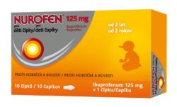 Nurofen Pro děti 125 mg 10 čípků