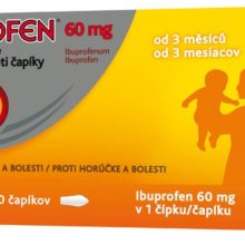 Nurofen Pro děti 60 mg 10 čípků