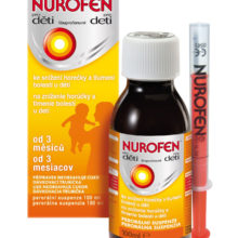 Nurofen Pro děti pomeranč suspenze 100 ml