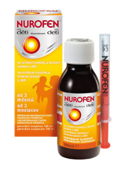 Nurofen Pro děti pomeranč suspenze 100 ml