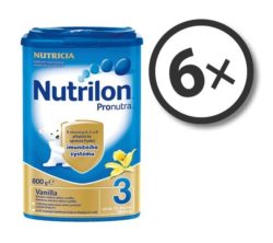 Nutrilon Pronutra 3 Vanilka 800 g 6-pack