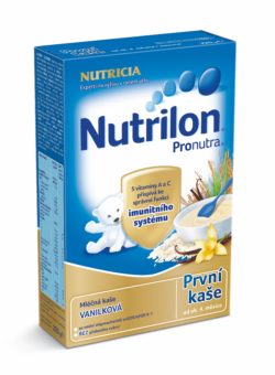 Nutrilon kaše Pronutra mléčná vanilková 225g