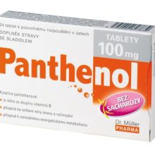 Dr.Müller Panthenol tablety 100mg tbl.24