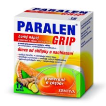 Paralen Grip Horký nápoj pomeranč a zázvor 12 sáčků